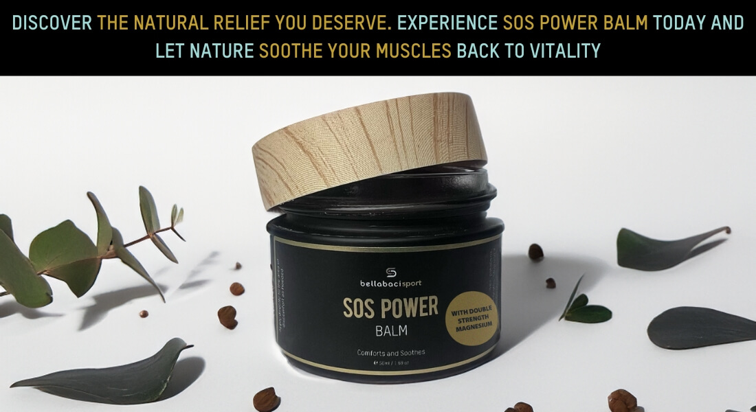 SOS Power Balm, Nature's Relief for Muscle Pain and Inflammation